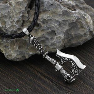 Nordic Fighting Axe Necklace